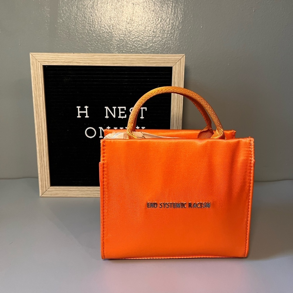 Brandon Blackwood satin ESR tote
